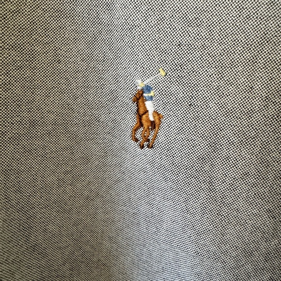 Men’s Ralph Lauren Button Down. Color Gray. Size 2XB. - Picture 4 of 4